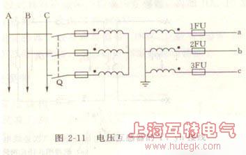 电压互感器接线图